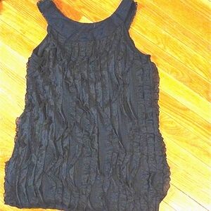 💜5/$25💜Long, Double Layer Dressy Tank